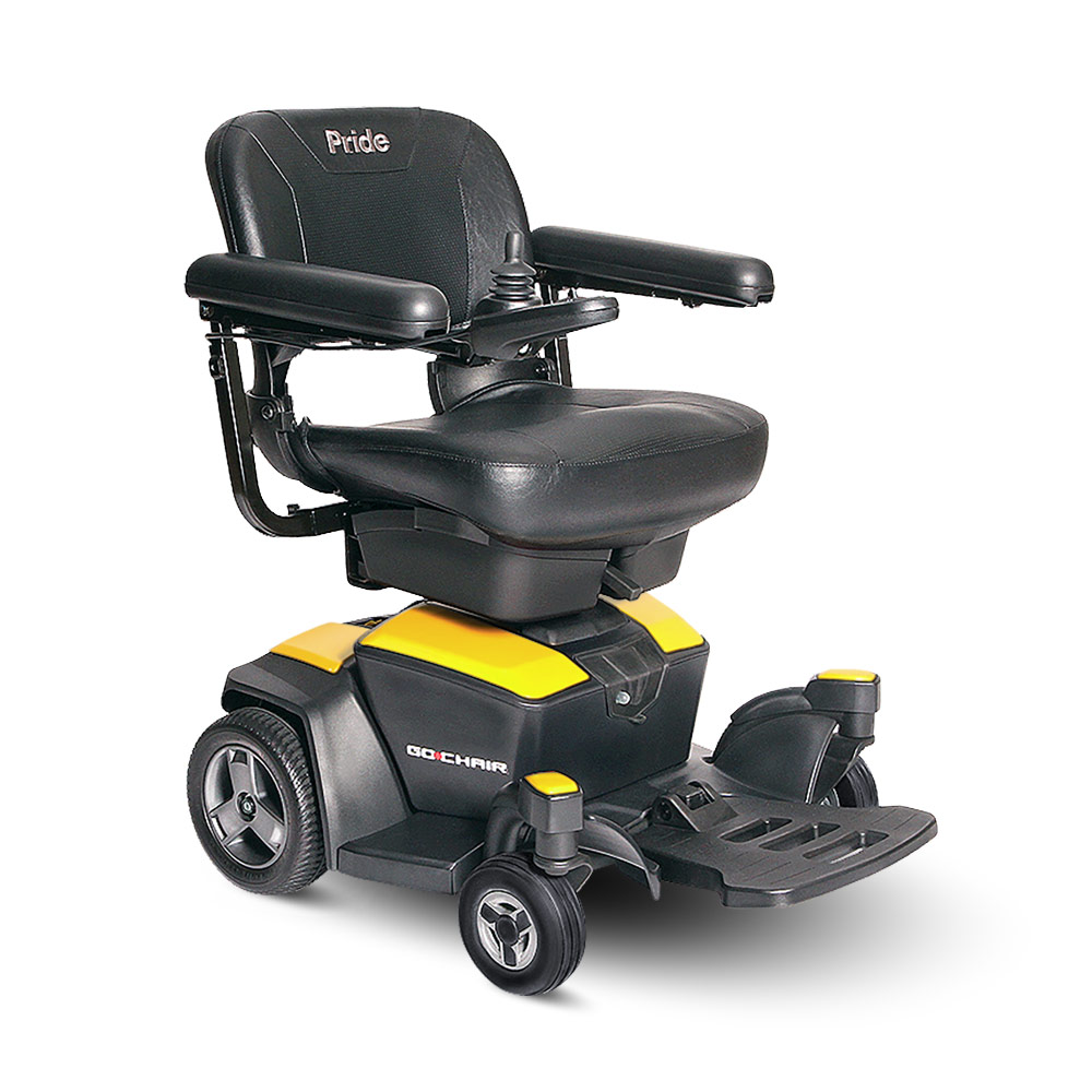 Go Chair Pride Mobility dealer store Anaheim showroom electric powerchair senior wheelchair