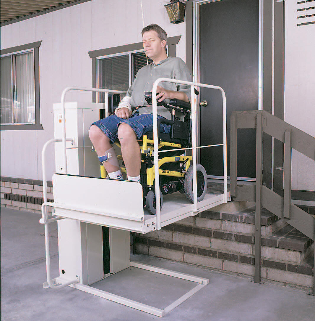 LOS ANGELES
 macs porch lift mobile home vpl vertical platform for wheelchairs and scooters