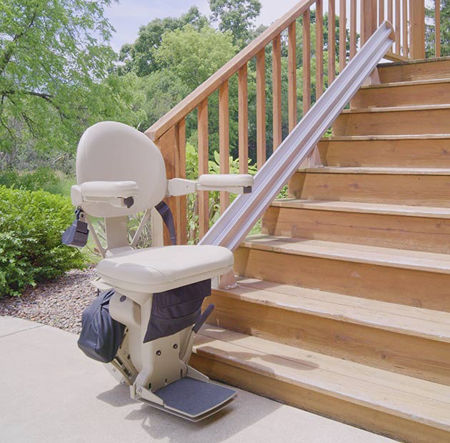 los angeles exterior stairway cost price outside stairchair outdoor chair stair lift