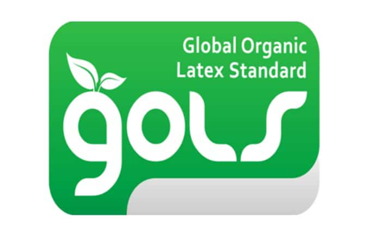 GOLS Global Organic Latex Standard certification for LATEXPEDIC organic latex mattresses