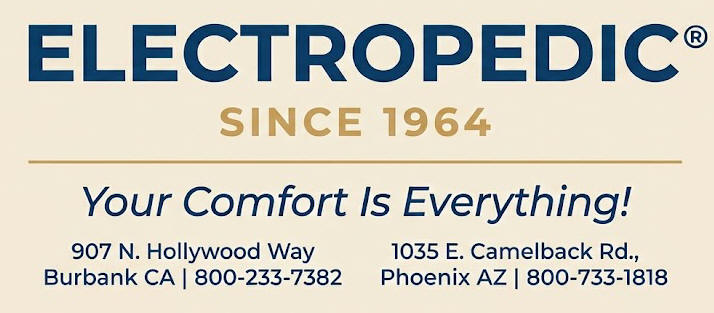 Electropedic Since 1964 - Burbank California and Phoenix Arizona