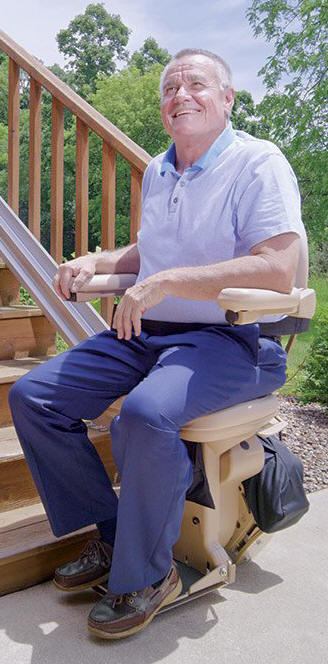 Los Angeles outdoor chair stair lift