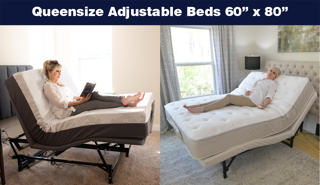 Queensize Adjustable Bed Latex Mattress