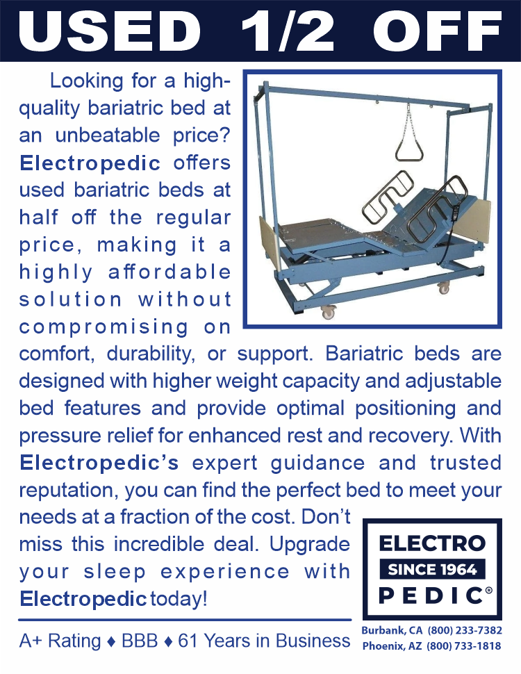 Los Angeles Used Bariatric Bed